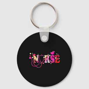 Nurse Valentijnsdag Valentijn Scrub Top Women Scr Sleutelhanger