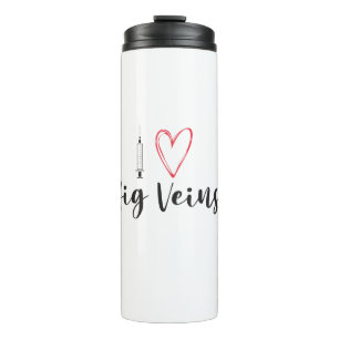 Nurse Veins Tumbler Thermosbeker