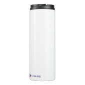 Nurse Veins Tumbler Thermosbeker (Achterkant)