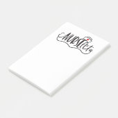 Nurselet Nursing Student verpleegster Post-it® Notes (Schuin)