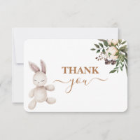Nursery Bunny Gender neutraal Dank je wel