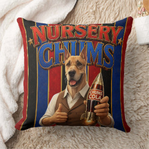 Nursery chums cola/grote chums kussen/werp kussen