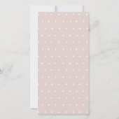 Nursery Essential rose Girl Invitation Baby shower (Dos)