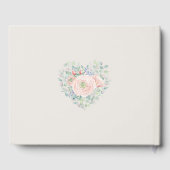 Nursery Lamb Pink Blue Baby Gastenboek (Achterkant)