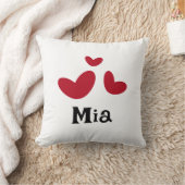 Nursery Minimalist Red Heart Sierkussen (Deken)