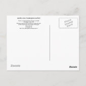 Nursery op de Schenkweg, Vincent van Gogh Briefkaart (Achterkant)