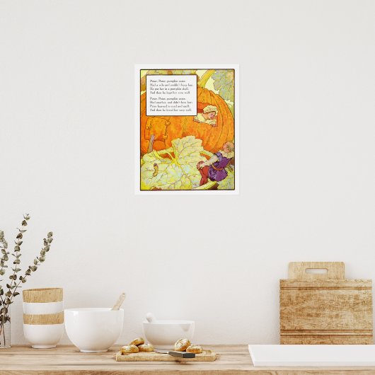  Nursery Print - Peter Pumpkin Eater (Keuken)