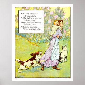 Nursery Print - Ride Away Johnny