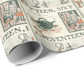  Nursery Rhyme 1 2000 Cadeaupapier (Rol Hoek)