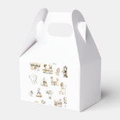 Nursery Rhyme Baby shower Bedankdoosjes (Achterkant)