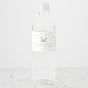 Nursery Rhyme Baby shower Waterfles Etiket