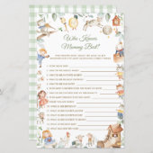 Nursery Rhyme die mama het beste schoenspel kent (Voorkant / Achterkant)