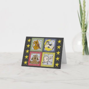 Nursery Rhyme Hartelijk dank Bedankkaart