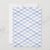 Nursery Rhyme invitation bébé douche (Dos)