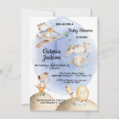 Nursery Rhyme invitation bébé douche (Devant)