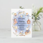 Nursery Rhyme invitation bébé douche (Debout devant)