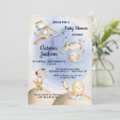 Nursery Rhyme invitation bébé douche (Debout devant)