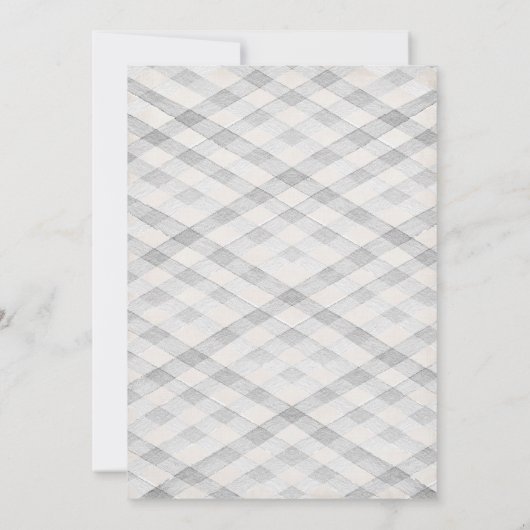 Nursery Rhyme invitation bébé douche (Dos)