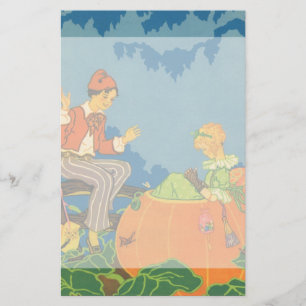 Nursery Rhyme, Peter Pumpkin Eater Briefpapier