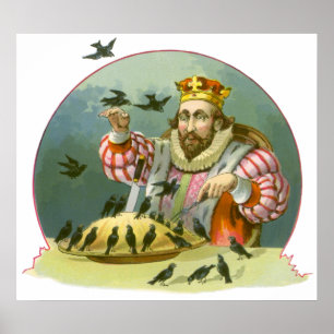  Nursery Rhyme, Zing a Song of Sixpence Poster