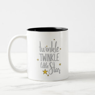 Nursery Rhymes Afbeelding Twinkle Twinkle Little D Tweekleurige Koffiemok