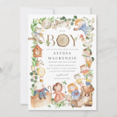 Nursery Rhymes Baby Shower Invitation (Devant)