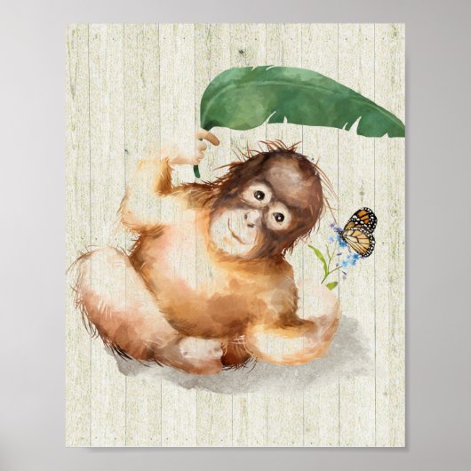 Nursery Room Monkey Poster (Voorkant)