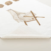 Nursery Sherpa Blanket Deken (3/4)