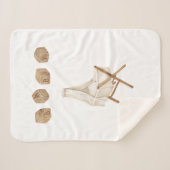 Nursery Sherpa Blanket Deken (Voorkant (horizontaal))