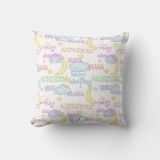 NURSERY SWEET RÊVES American MoJo Coussin (Recto)
