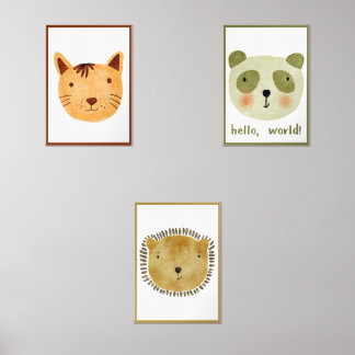 Nursery Wall Art Muurkunst Sets