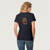 Nurses are real life superheroes  t-shirt (Achterkant volledig)