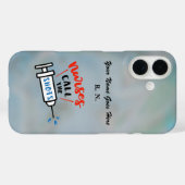 Nurses Call the Shots name and degree Case-Mate iPhone Case (Achterkant (horizontaal))