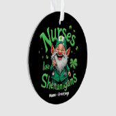 Nurses Love Shenanigans Celebrate St. Patricks Day (devant)