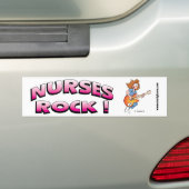 Nurses Rock Bumpersticker (Op auto)