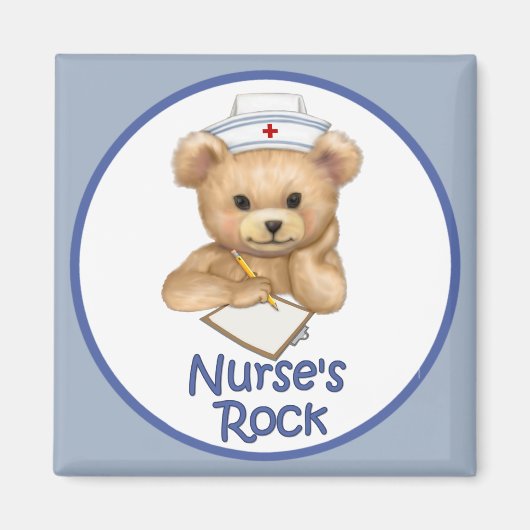 Nurse's Rock Magneet (Voorkant)
