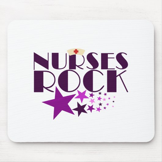 Nurses Rock Muismat (Voorkant)