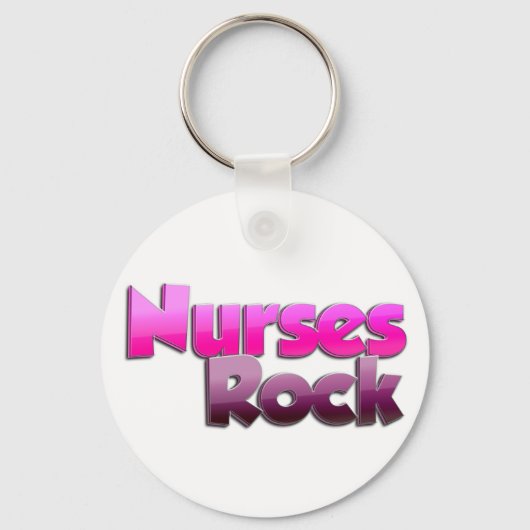 Nurses Rock Sleutelhanger (Voorkant)