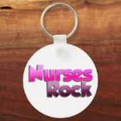 Nurses Rock Sleutelhanger (Voorkant)