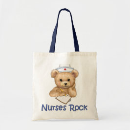 Nurses Rock Tote Bag