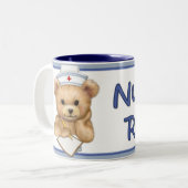 Nurse's Rock Tweekleurige Koffiemok (Voorkant links)