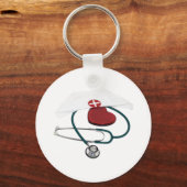 NursesHaveHeart082309 Sleutelhanger (Voorkant)