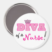 NURSEtude/Diva d'une infirmière ! magnets (Recto/Verso)