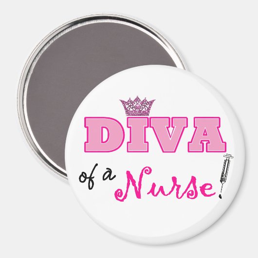NURSEtude/Diva d'une infirmière ! magnets (Recto/Verso)