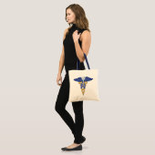 Nursing Caduceus Tote Bag (Voorkant (model))