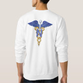 Nursing Caduceus Trui (Achterkant)