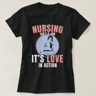Nursing Career Inspiratie voor de gezondheidszorg T-shirt