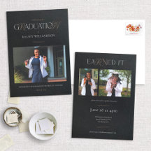 Nursing Degree Afstudeerder Aankondiging en uitnod