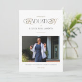 Nursing Degree Afstuderen Announcement Kaart (Staand voorkant)