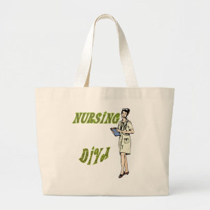 Nursing Diva Grote Tote Bag